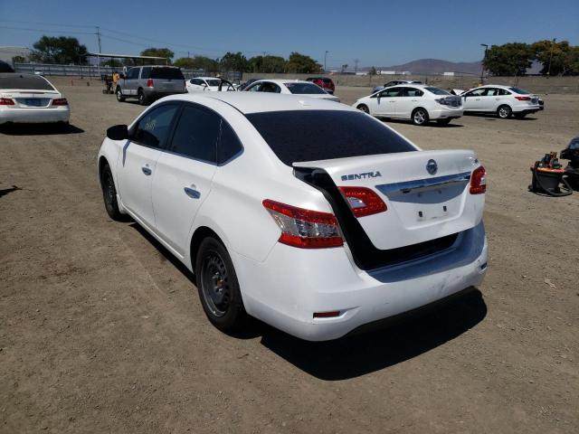 Photo 3 from auction – 2015 NISSAN SENTRA S with VIN 3N1AB7AP0FL670908