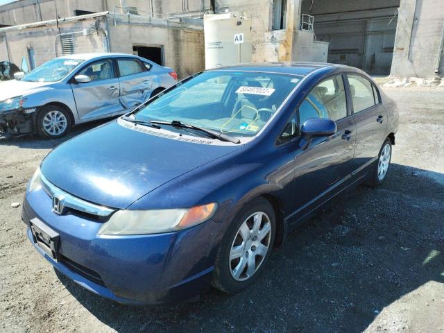 Photo 2 from auction – 2008 HONDA CIVIC LX with VIN 1HGFA16528L041502