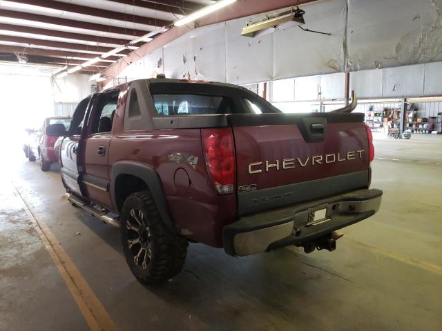 Photo 3 from auction – 2004 CHEVROLET AVALANCHE with VIN 3GNEK12T44G137433