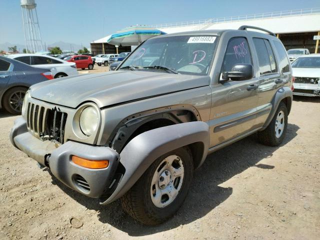 Photo 2 from auction – 2004 JEEP LIBERTY SP with VIN 1J4GL48K64W161663