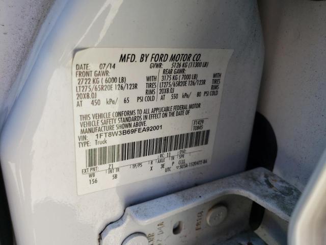 Photo 10 from auction – 2015 FORD F350 SUPER with VIN 1FT8W3B69FEA92001