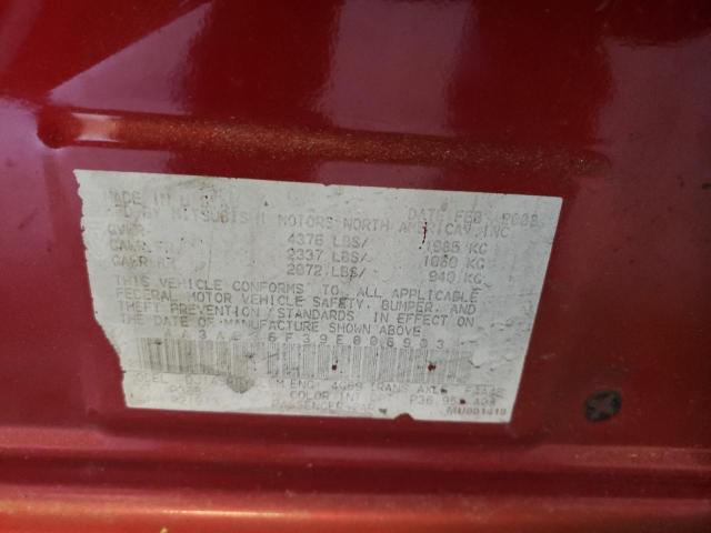 Photo 10 from auction – 2009 MITSUBISHI GALANT with VIN 4A3AB36F39E006903