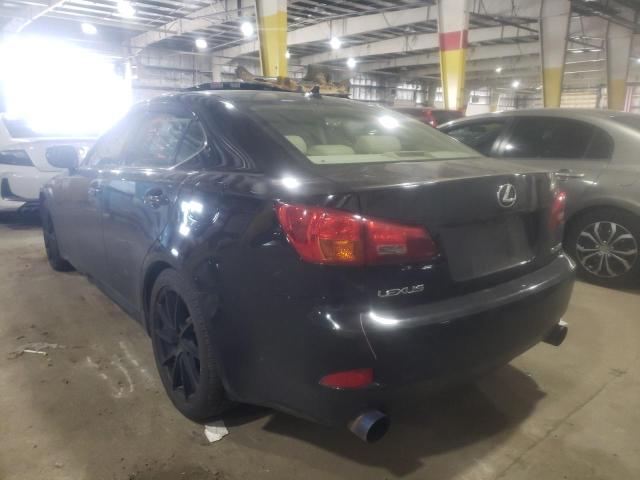 Photo 3 from auction – 2007 LEXUS IS 250 with VIN JTHBK262875038093