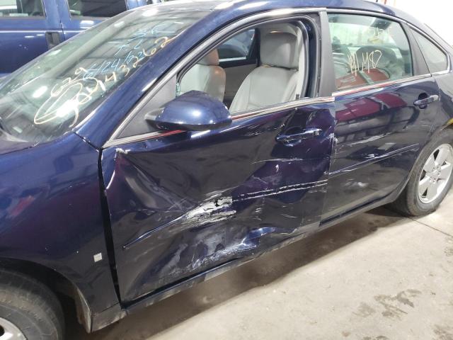 Photo 9 from auction – 2008 CHEVROLET IMPALA LT with VIN 2G1WT58K381369836