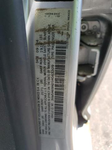 Photo 10 from auction – 2005 VOLKSWAGEN JETTA GLS with VIN 3VWSA69M25M063309