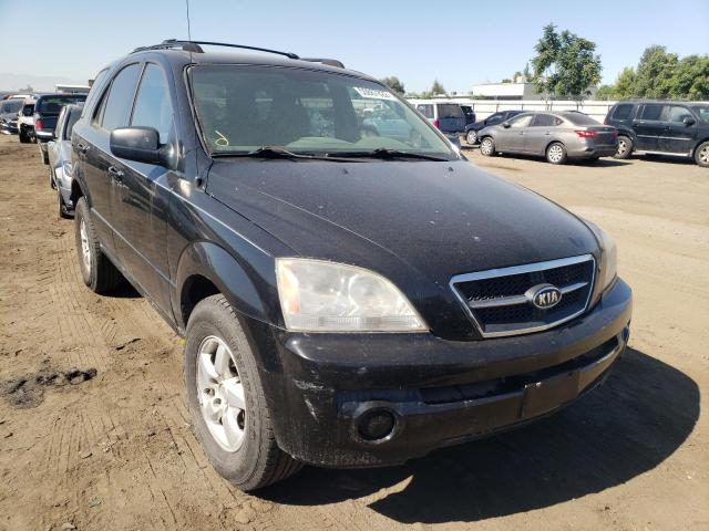 KIA SORENTO EX 2006 with VIN KNDJD733265571833 - Photo from auction
