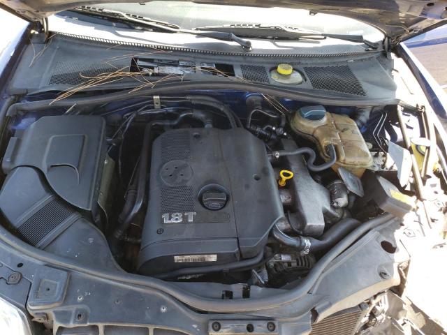 Photo 7 from auction – 2001 VOLKSWAGEN PASSAT GLS with VIN WVWPD63B61E123583