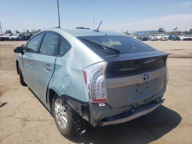 Photo 3 from auction – 2012 TOYOTA PRIUS PLUG with VIN JTDKN3DP2C3012396