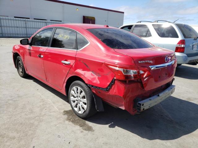 Photo 3 from auction – 2017 NISSAN SENTRA S with VIN 3N1AB7AP6HL693550