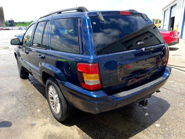 Photo 3 from auction – 2002 JEEP GRAND CHER with VIN 1J4GX58S02C239699
