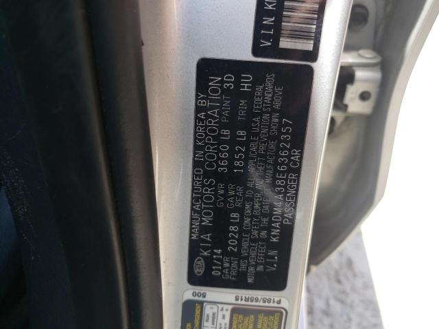 Photo 10 from auction – 2014 KIA RIO LX with VIN KNADM4A38E6362357