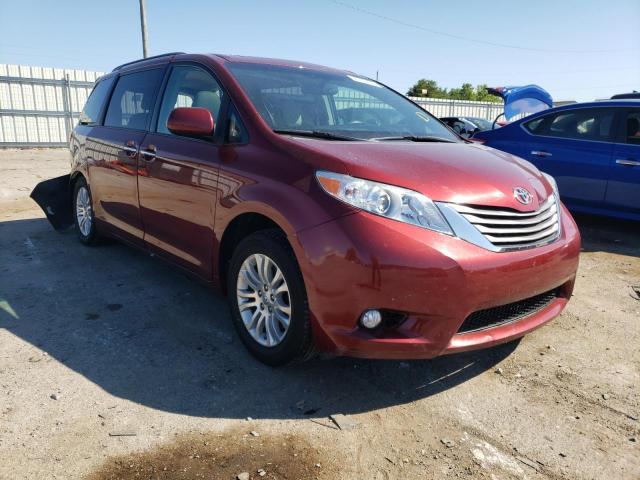 TOYOTA SIENNA XLE 2017 with VIN 5TDYZ3DC6HS853140 - Photo from auction