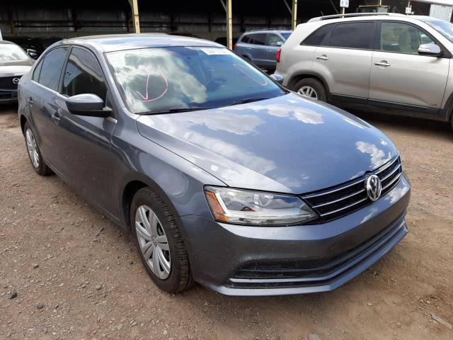 VOLKSWAGEN JETTA S 2017 with VIN 3VW2B7AJ6HM408382 - Photo from auction