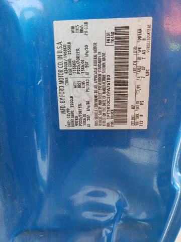 Photo 10 from auction – 2000 FORD RANGER with VIN 1FTYR10C5YPA76180