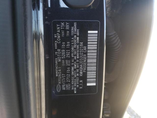 Photo 10 from auction – 2018 GENESIS G80 BASE with VIN KMHGN4JE0JU232184