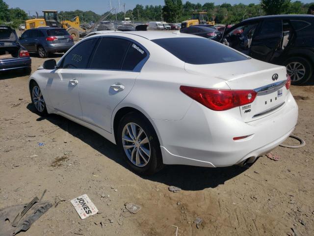 Photo 3 from auction – 2015 INFINITI Q50 BASE with VIN JN1BV7AR0FM413797