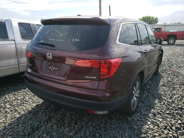 Photo 4 from auction – 2016 HONDA PILOT EXL with VIN 5FNYF6H56GB010757
