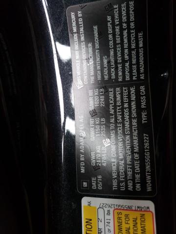 Photo 10 from auction – 2016 BUICK CASCADA PR with VIN W04WT3N55GG126227