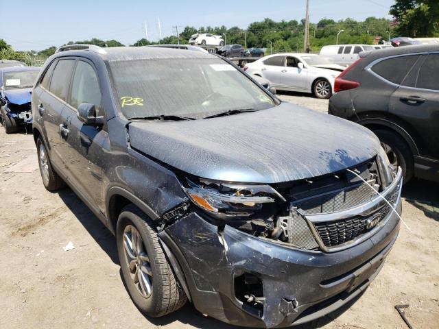 KIA SORENTO LX 2014 with VIN 5XYKTDA79EG549250 - Photo from auction