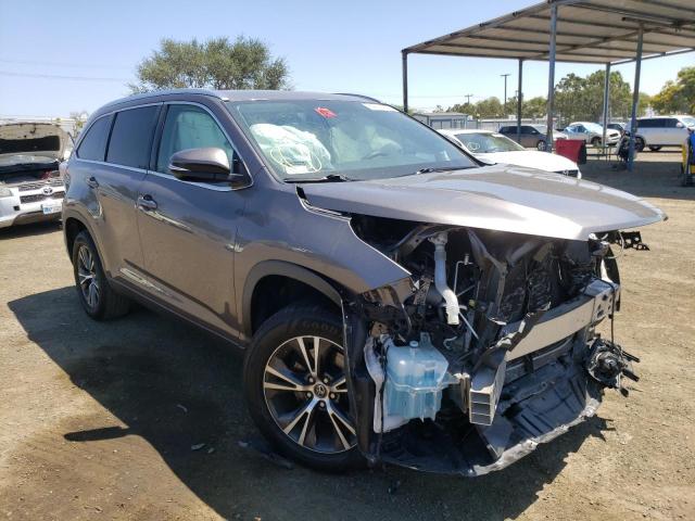 Foto 1 de la subasta – 2016 TOYOTA HIGHLANDER con VIN 5TDKKRFH0GS504172