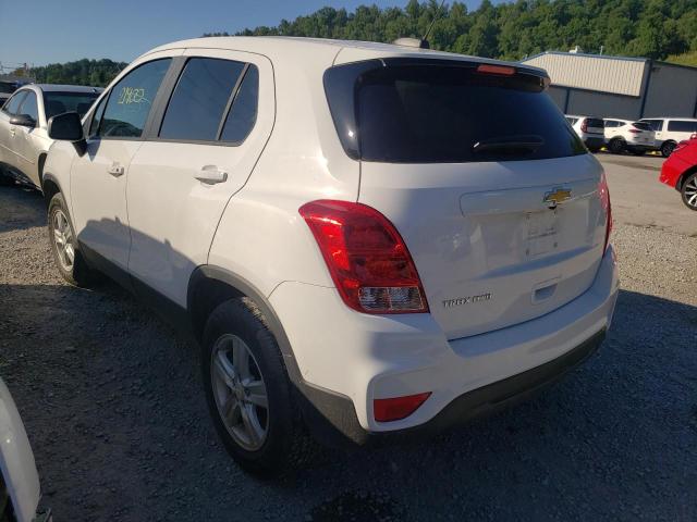 Photo 3 from auction – 2020 CHEVROLET TRAX LS with VIN 3GNCJNSB9LL299721