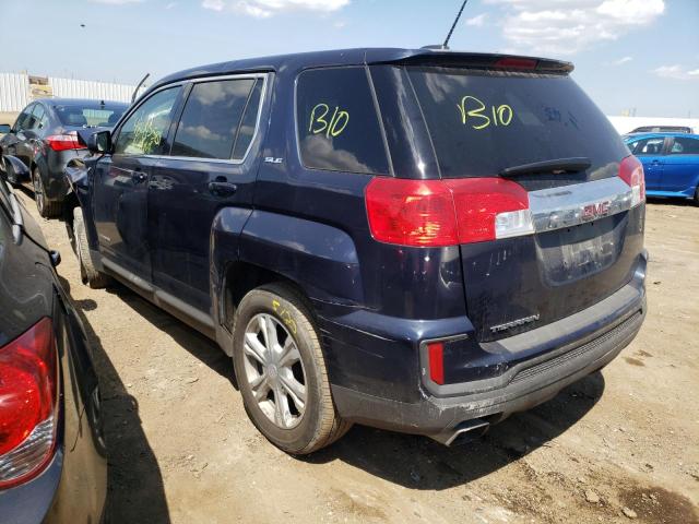 Photo 3 from auction – 2017 GMC TERRAIN SL with VIN 2GKALMEK2H6196110
