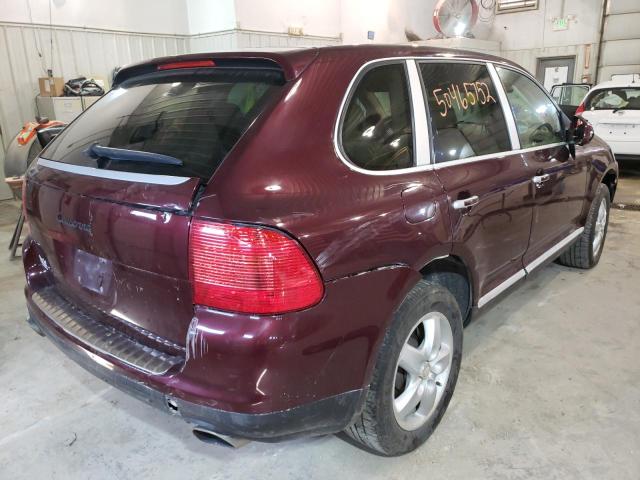 Photo 4 from auction – 2004 PORSCHE CAYENNE with VIN WP1AA29P54LA21586