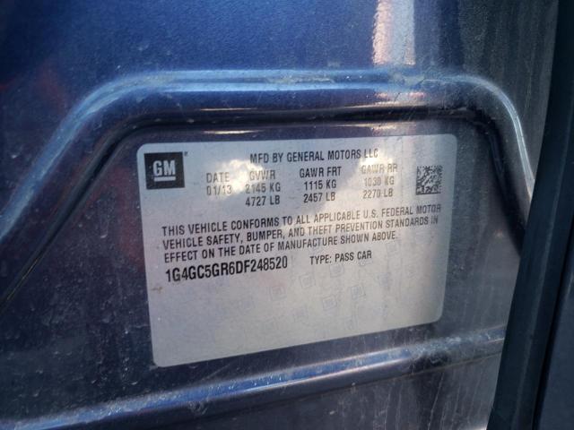 Photo 10 from auction – 2013 BUICK LACROSSE with VIN 1G4GC5GR6DF248520