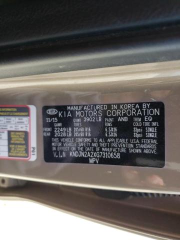 Photo 10 from auction – 2016 KIA SOUL with VIN KNDJN2A2XG7310658