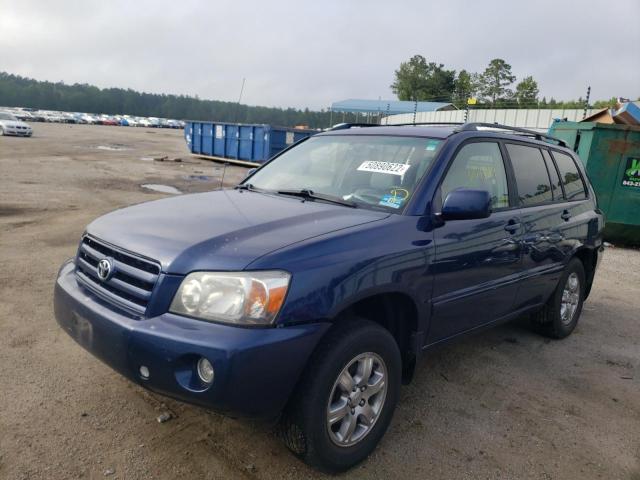 Photo 2 from auction – 2004 TOYOTA HIGHLANDER with VIN JTEEP21A040039662