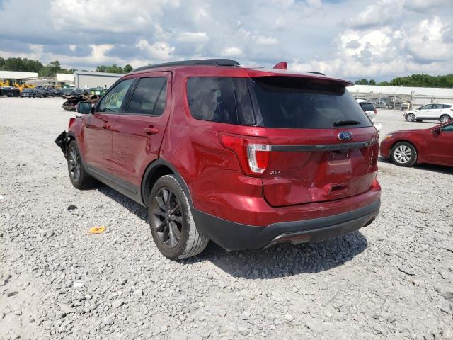 Photo 3 from auction – 2017 FORD EXPLORER X with VIN 1FM5K7D82HGB60162