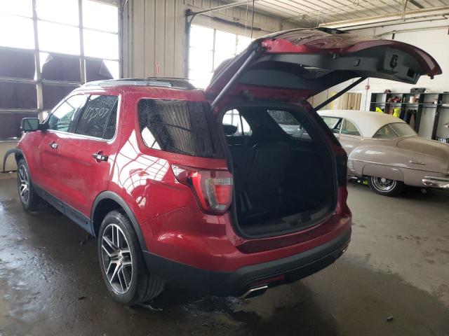 Photo 3 from auction – 2016 FORD EXPLORER S with VIN 1FM5K8GT7GGC79717