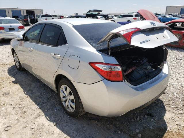 Photo 3 from auction – 2015 TOYOTA COROLLA L with VIN 2T1BURHE9FC460502