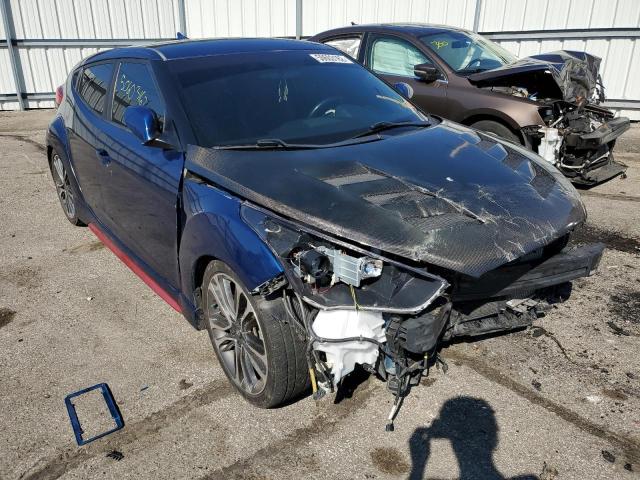 HYUNDAI VELOSTER T 2016 with VIN KMHTC6AE6GU297548 - Photo from auction