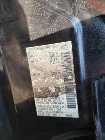Photo 10 from auction – 2010 NISSAN MAXIMA S with VIN 1N4AA5AP0AC859427