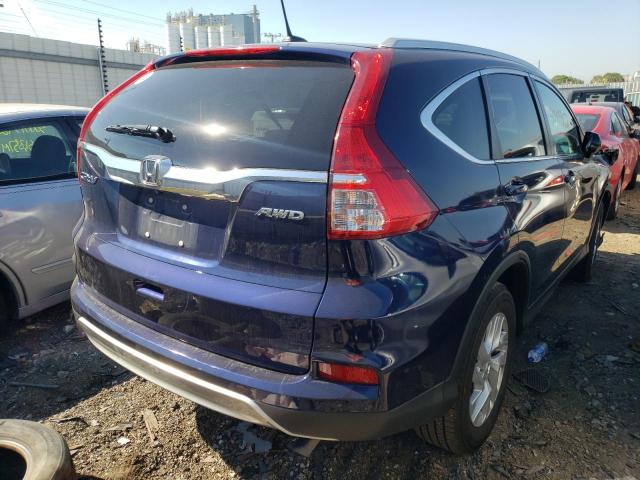 Photo 4 from auction – 2016 HONDA CR-V with VIN 5J6RM4H77GL081439