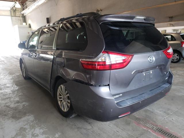 Photo 3 from auction – 2015 TOYOTA SIENNA XLE with VIN 5TDYK3DC6FS567211