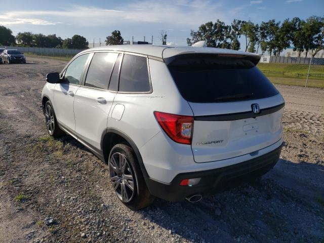 Photo 3 from auction – 2021 HONDA PASSPORT E with VIN 5FNYF7H53MB015402