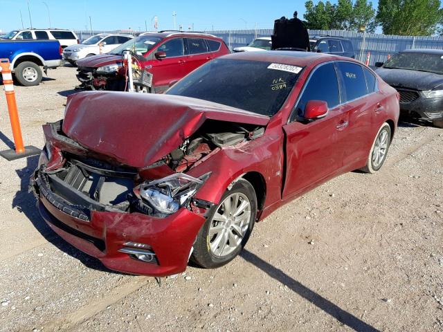 Photo 2 from auction – 2015 INFINITI Q50 BASE with VIN JN1BV7AR9FM400384