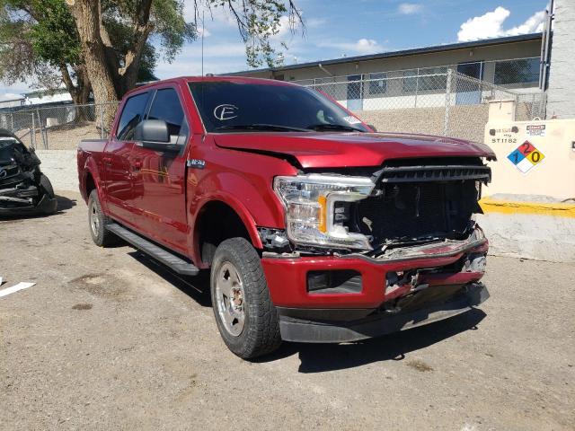 FORD F-150 2018 with VIN 1FTEW1EG8JKF77770 - Photo from auction