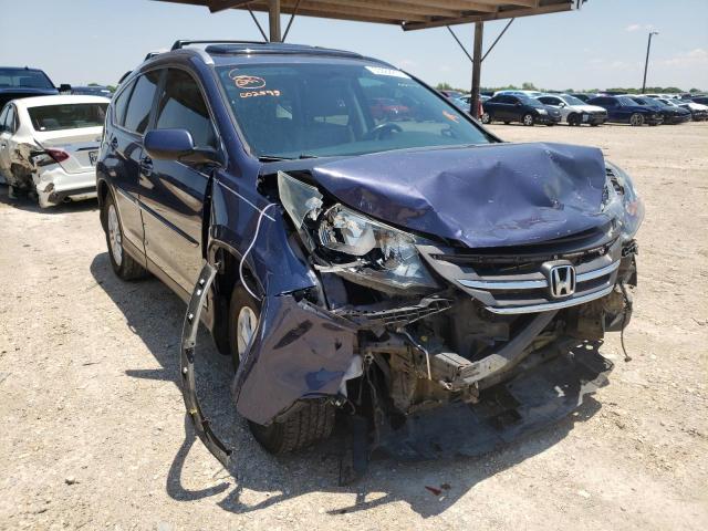 HONDA CR-V EXL 2012 with VIN 5J6RM3H71CL002593 - Photo from auction
