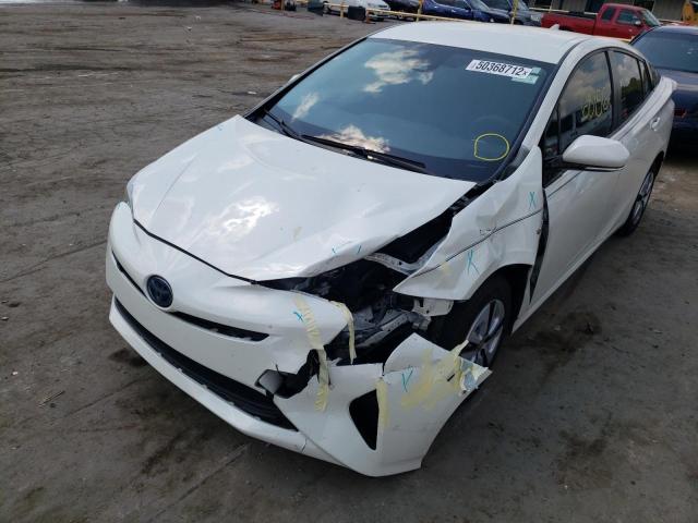 Photo 2 from auction – 2017 TOYOTA PRIUS with VIN JTDKBRFU5H3040716