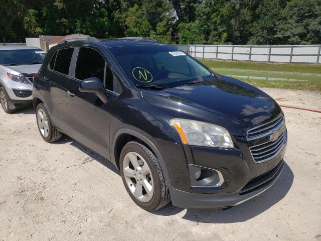 CHEVROLET TRAX LTZ 2015 with VIN 3GNCJTSBXFL238788 - Photo from auction