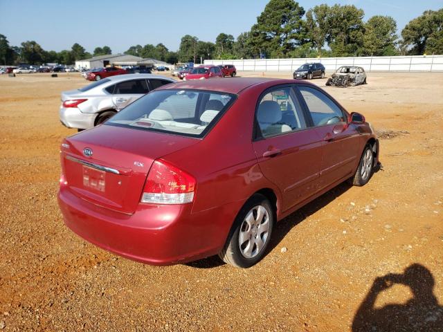 Photo 4 from auction – 2009 KIA SPECTRA EX with VIN KNAFE221695648355