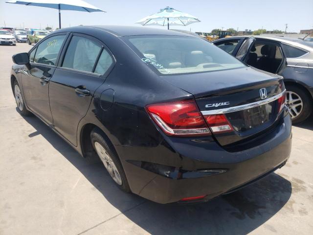 Photo 3 from auction – 2015 HONDA CIVIC LX with VIN 19XFB2F5XFE043389