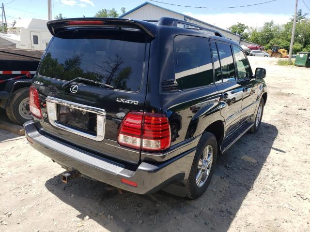 Photo 4 from auction – 2006 LEXUS LX 470 with VIN JTJHT00W964016291