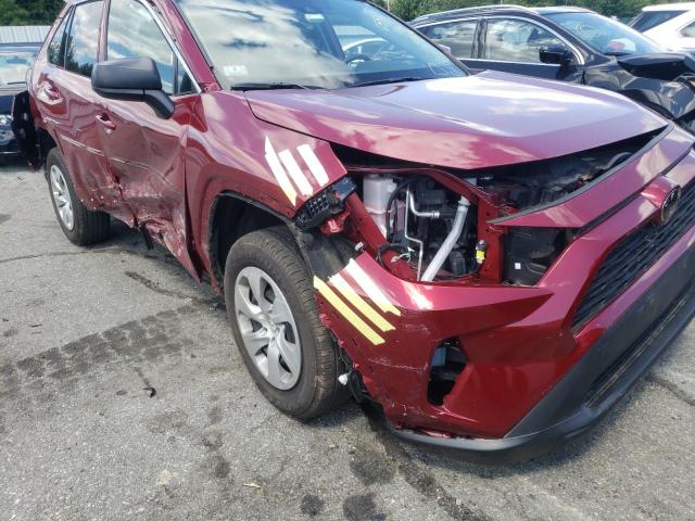 Photo 9 from auction – 2021 TOYOTA RAV4 LE with VIN 2T3F1RFV0MW190107