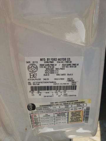 Photo 10 from auction – 2013 FORD F150 SUPER with VIN 1FTFW1ET0DKF44624
