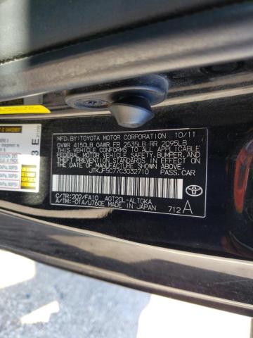 Photo 10 from auction – 2012 TOYOTA SCION TC with VIN JTKJF5C77C3032710