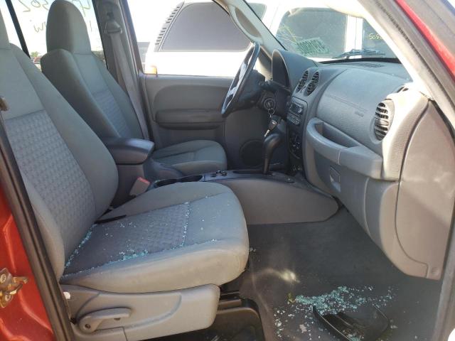 Photo 5 from auction – 2006 JEEP LIBERTY SP with VIN 1J4GL48K76W235062